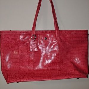 Lodis leather tote bag